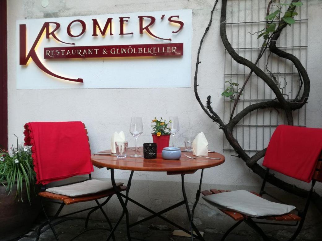 Altstadtwohnung Kromers & Restaurant Erfurt Exterior photo